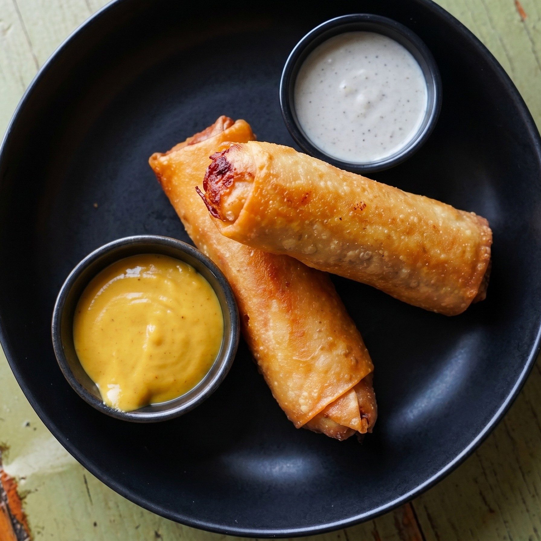 Crispy Vang Rolls.