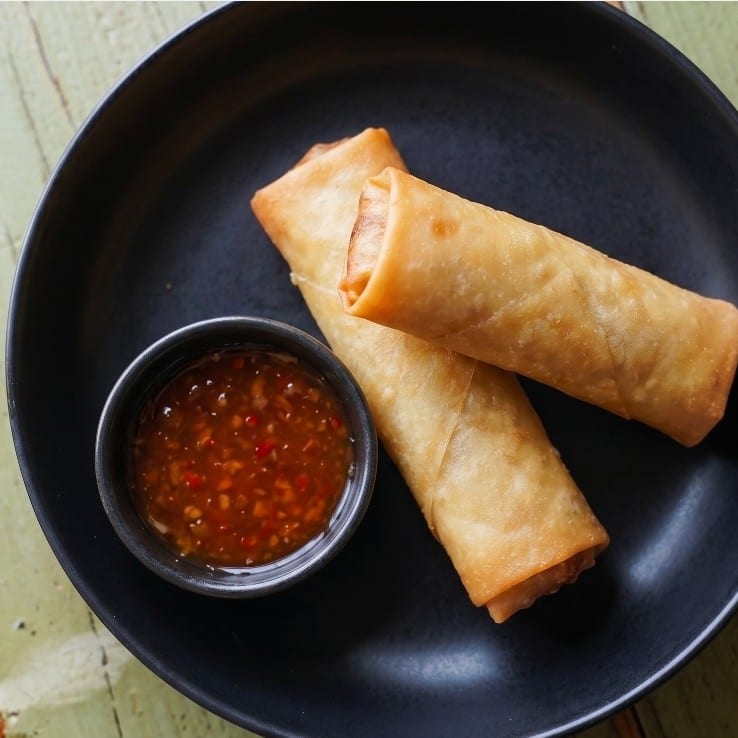 Veggie Spring Rolls.