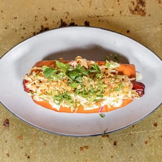 Asian Slaw Dog